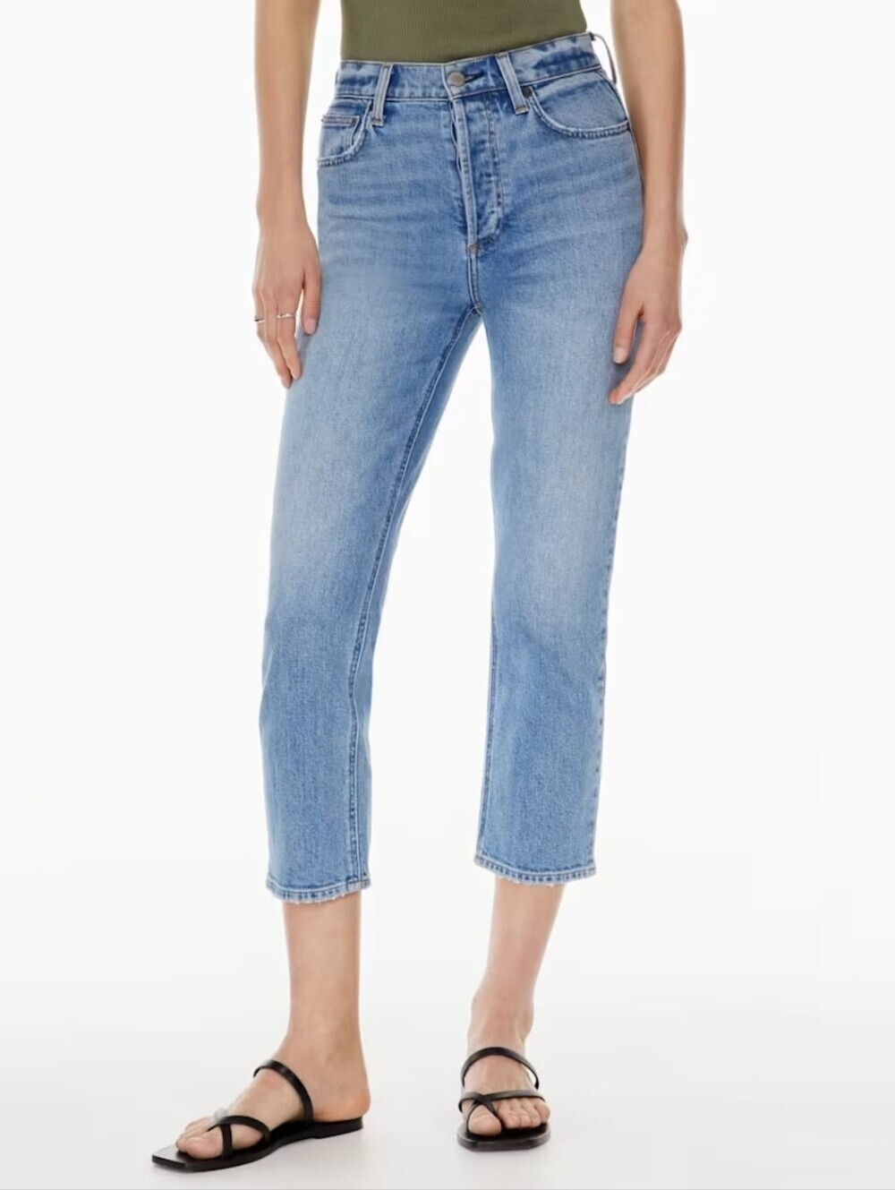 NWOT ARITZIA Denim Forum The Arlo High Rise Straight Jeans 26L Size 27